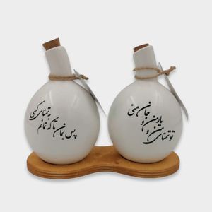 ست آبلیموخوری و روغن ریز ام وی اچ مدل دلبر کد HS4 مجموعه دو عددی