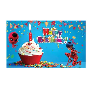 بنر تم تولد طرح دختر کفشدوزکی کد B-SED_3471