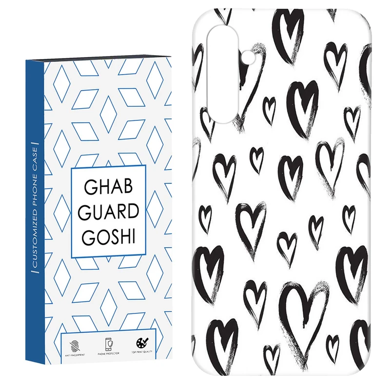 کاور قاب گارد گوشی طرح قلب کد Dimo-278 مناسب برای گوشی موبایل سامسونگ Galaxy S23 Fe