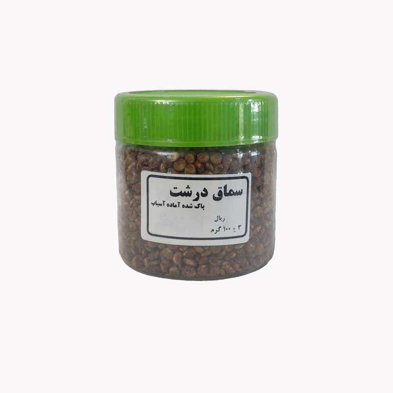 سماق درشت قهوه ای پاک شده - 100 گرم