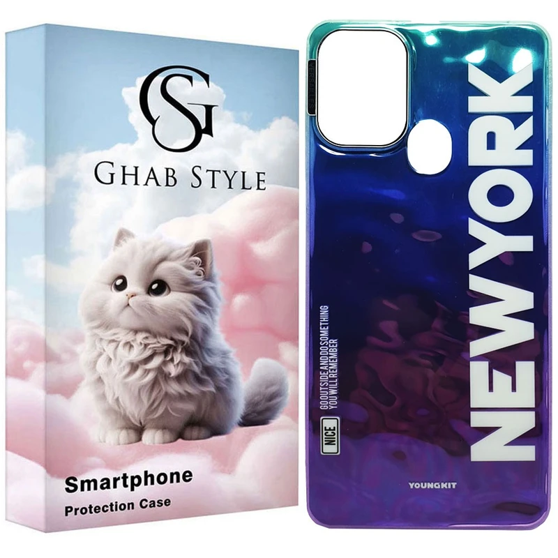 کاور قاب استایل مدل نیویورک  مناسب برای گوشی موبایل سامسونگ Galaxy A21s