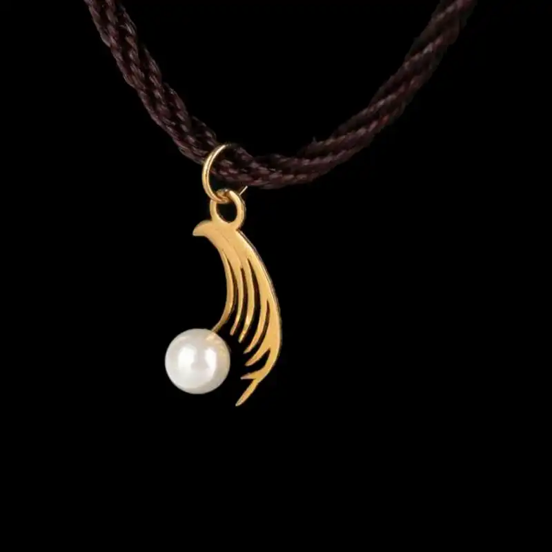 گردنبند طلا 18 عیار زنانه الن نار مدل ELMM0932