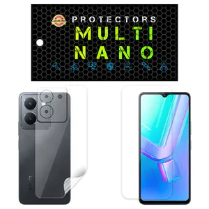 Multi Nano X-SFT Screen Protector For Vivo Y36 5G with back skin