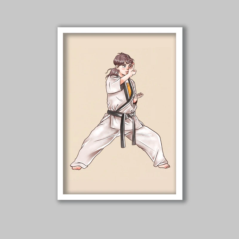 تابلو لیلیان طرح تکواندو کد LA-G10301