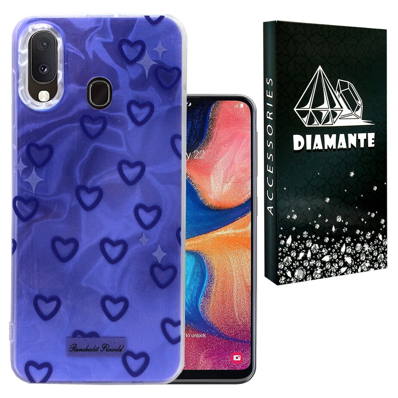 کاور دیامانته مدل Ghalbi Bk مناسب برای گوشی موبایل سامسونگ Galaxy A30