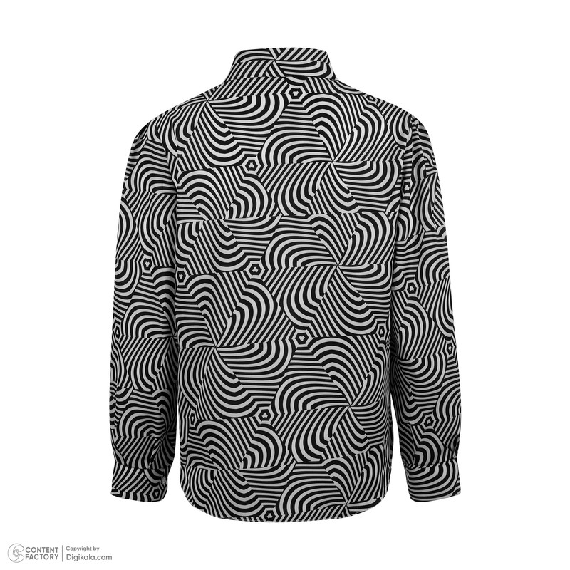 شومیز آستین بلند زنانه مدل زبرا کد blbz101