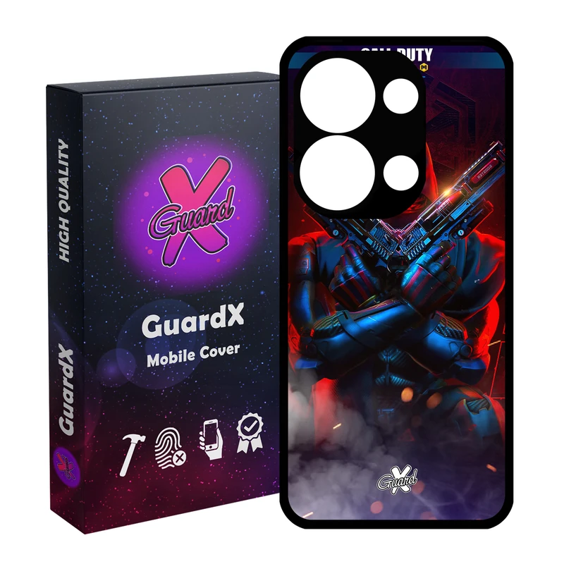 کاور گارد ایکس طرح Call Of Duty مناسب برای گوشی موبایل شیائومی Redmi Note 13 Pro 4G / Poco M6 Pro 4G