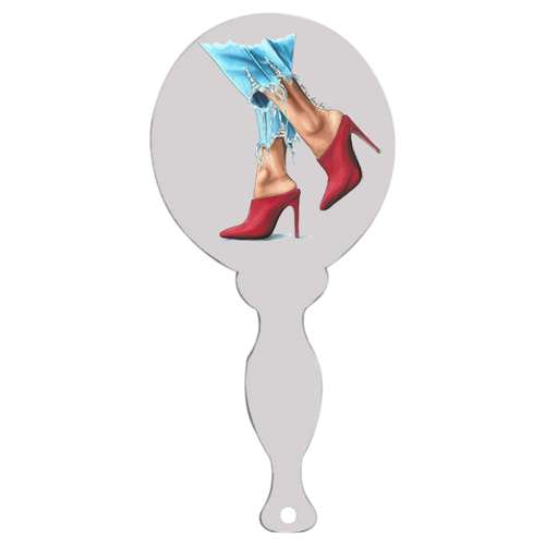 آینه آرایشی طرح کفش کد 29AD