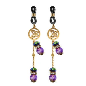 آویز عینک مدل پروانه بسته 2 عددی