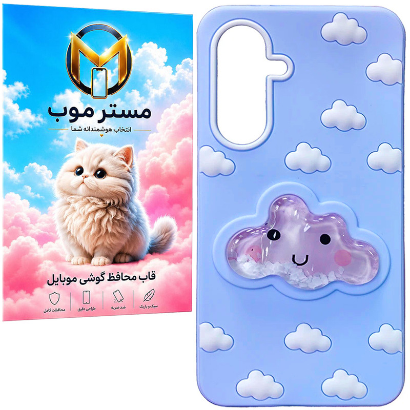 کاور سامورایی مدل ابرو باد مناسب برای گوشی موبایل سامسونگ Galaxy S25 FE
