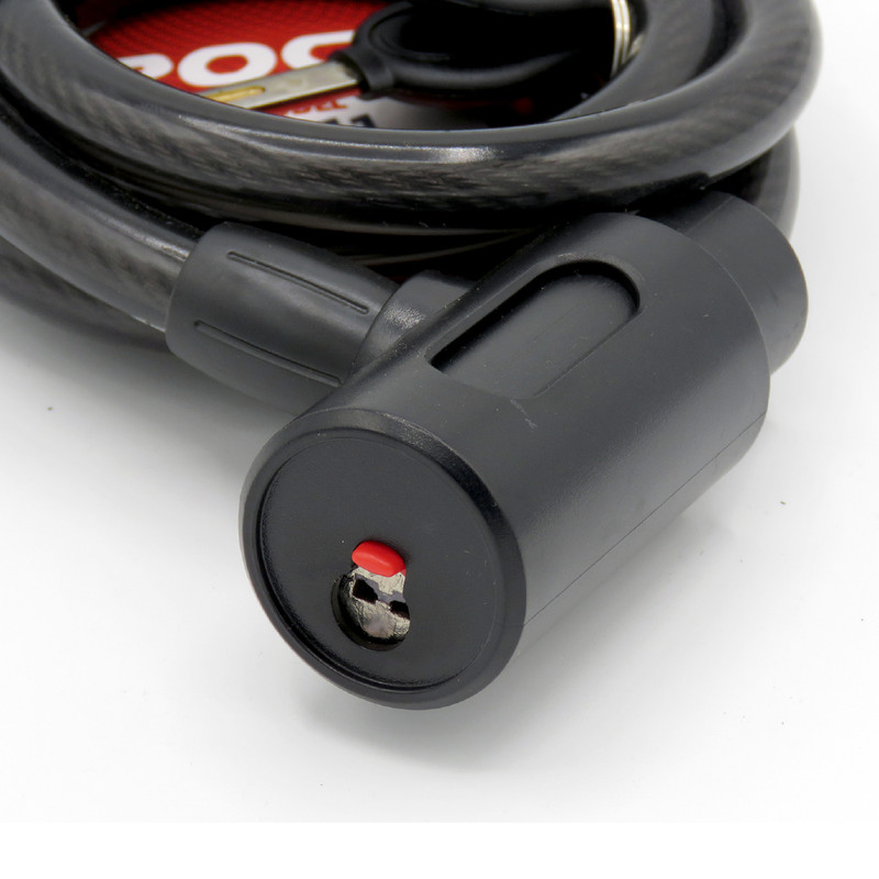 قفل کابلی موتورسیکلت مدل 800 - 15 راکس ضد اسید کد 782