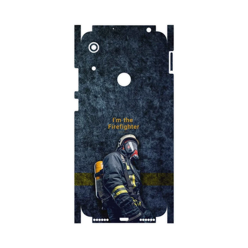 برچسب پوششی ماهوت مدل Firefighter-FullSkin مناسب برای گوشی موبایل هوآوی Y6s 2019