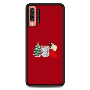 AKAM AMC-WSGA70-CHRISTMAS-11 Cover For Samsung Galaxy A70