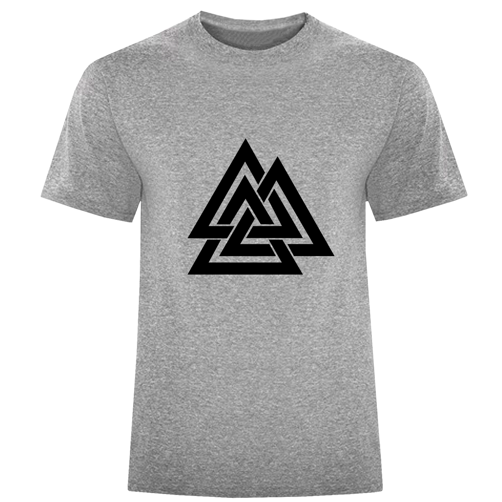 تی شرت آستین کوتاه مردانه مدل مثلث D1457