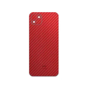 MAHOOT Red-Fiber Cover Sticker for Wiko T10