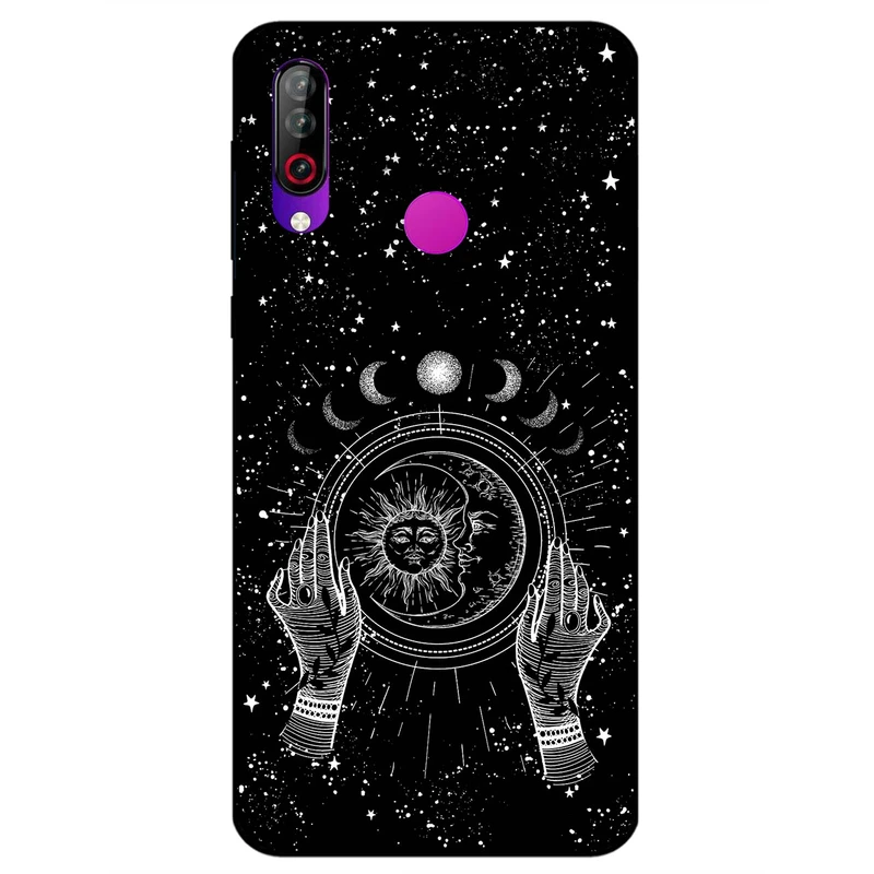 کاور مگافون طرح ماه و خورشید مدل 1892 مناسب برای گوشی موبایل ال جی W30