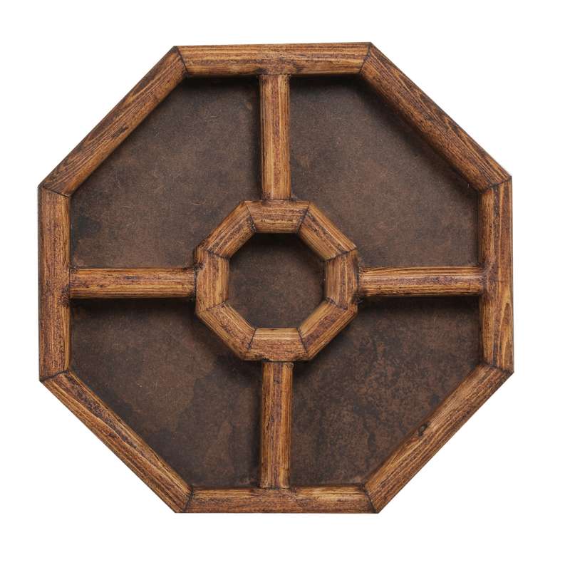 شکلات خوری چوبی داروین وود مدل هشت ضلعی