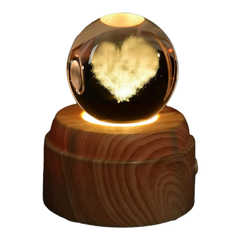 گوی چراغ‌دار مدل قلبی کد 3424