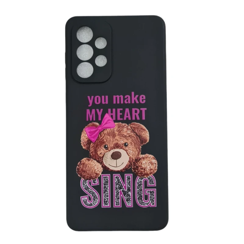 کاور مدل IMD طرح خرس کد 335 مناسب برای گوشی موبایل سامسونگ Galaxy A33 5G