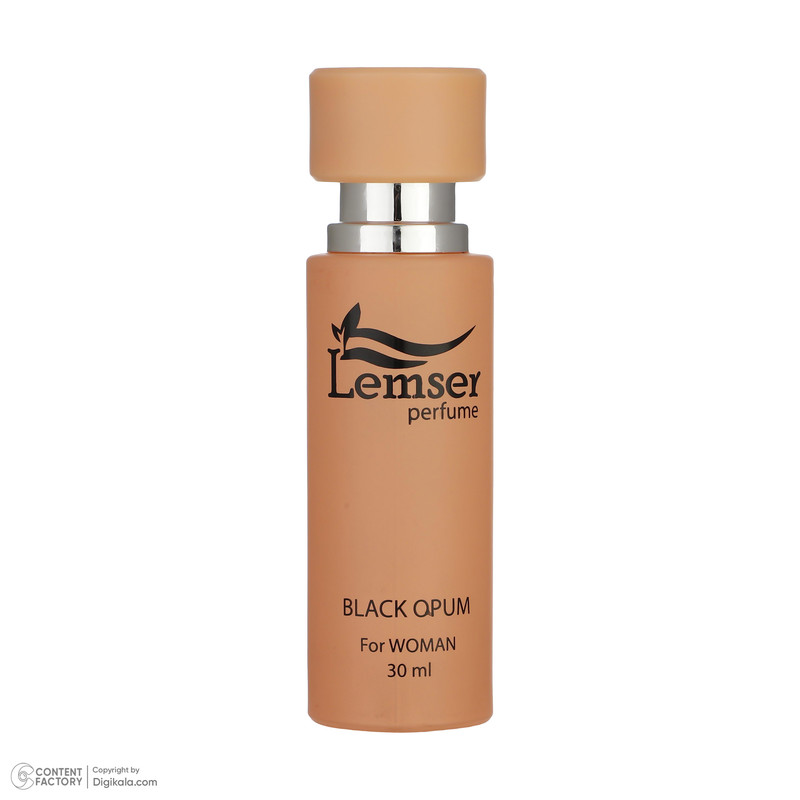 عطر جیبی زنانه لمسر مدل BLACK OPUM حجم 30 میلی لیتر