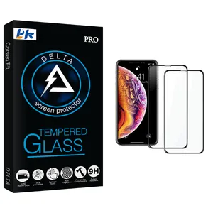 PK Delta Glass Screen Protector For Apple  iPhone X/XS Pack Of 2