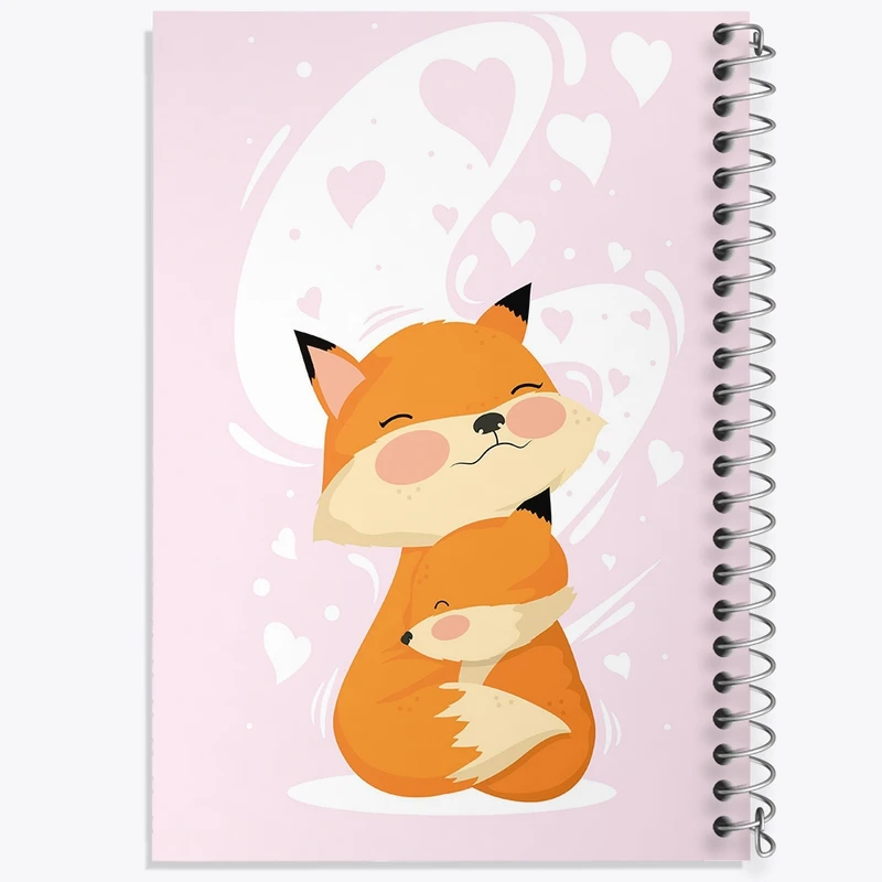 دفتر نت موسیقی 50 برگ خندالو مدل روباه کد F1761