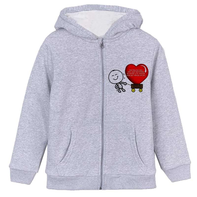 سویشرت دخترانه مدل گالری قلب F97