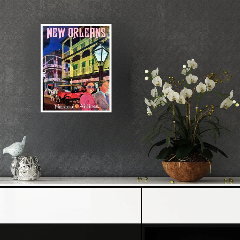 پوستر مدل سفر  هواپیمایی ملی 