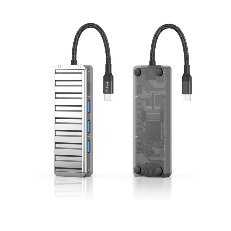 هاب 4 پورت USB-C پرووان مدل PHU554