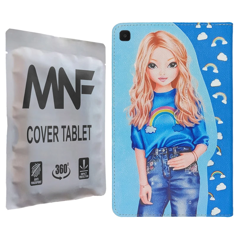 کیف کلاسوری ام ان اف طرح دختر فانتزی کد M-303 مناسب برای تبلت سامسونگ Galaxy Tab A 8.0 2019 T290 / T295