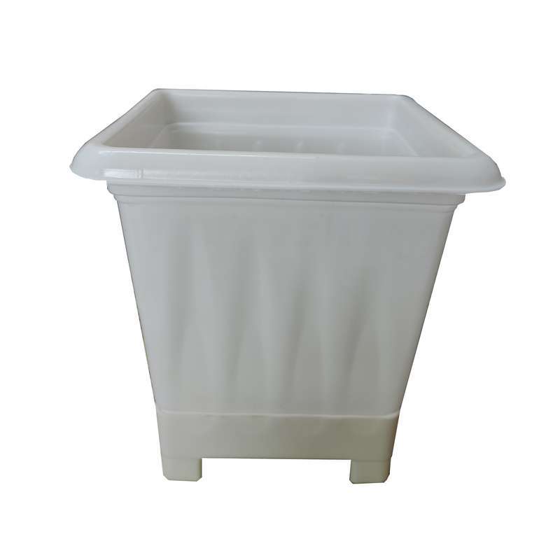 گلدان مدل پلاستیکی مربع کد Sh18