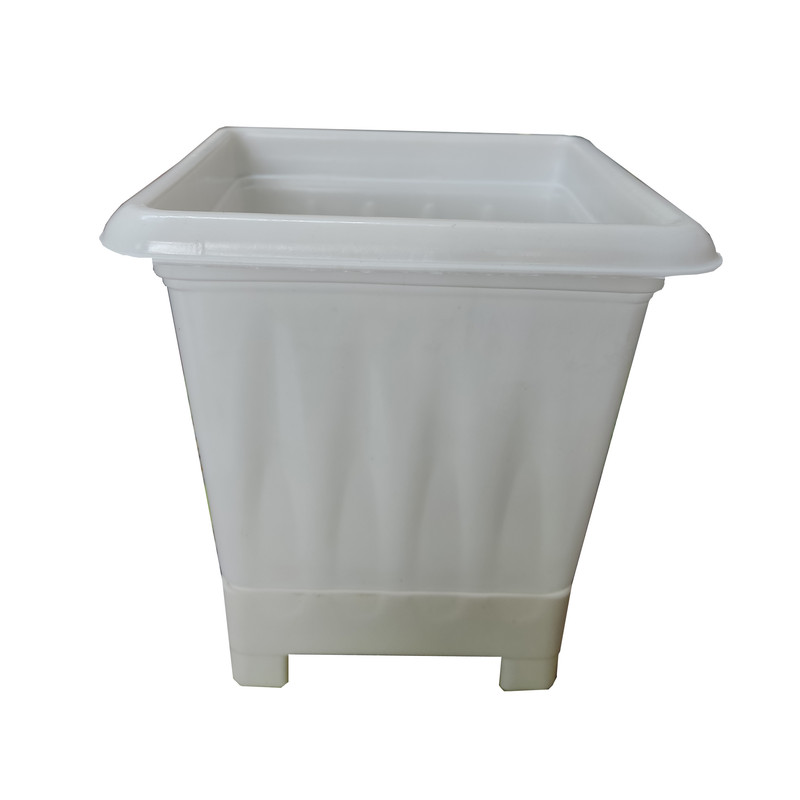 گلدان مدل پلاستیکی مربع کد Sh18