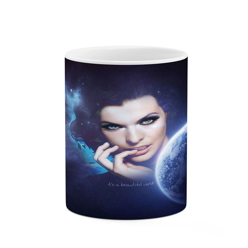 ماگ کاکتی طرح میا جووویچ Milla Jovovich مدل mgh26967