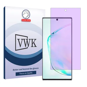VWK Tough model anti-purple screen protector suitable for Samsung Galaxy Note10 Plus 5G mobile phone