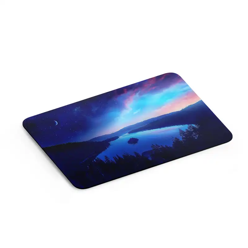 ماوس پد مدل دریاچه شب پرستاره کد KCT10063
