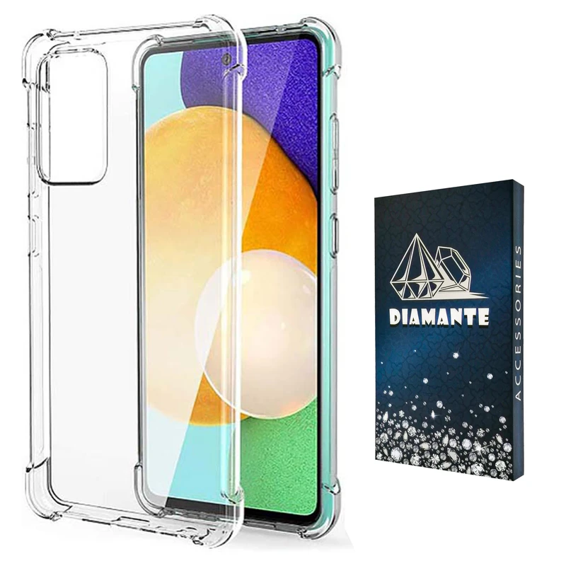 کاور دیامانته مدل shiny navy مناسب برای گوشی موبایل سامسونگ Galaxy A52 4G / A52 5G / A52s