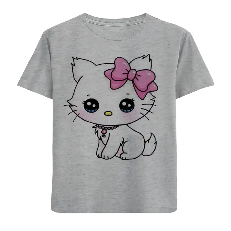 تی شرت بچگانه مدل گربه F413