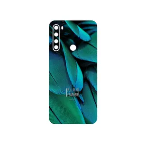 MAHOOT Green Feather Cover Sticker for Xiaomi Redmi Note 8 2021