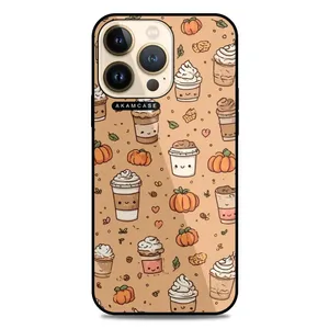 AKAM AMC-WA13PRO-PUMPKIN-8 Cover For Apple iPhone 13 Pro