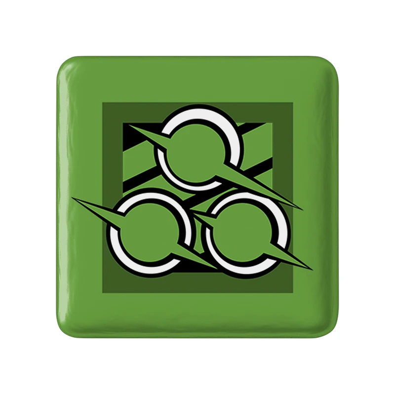 مگنت خندالو طرح  zero بازی رینبو سیکس سیج  مدل مربعی کد 30384