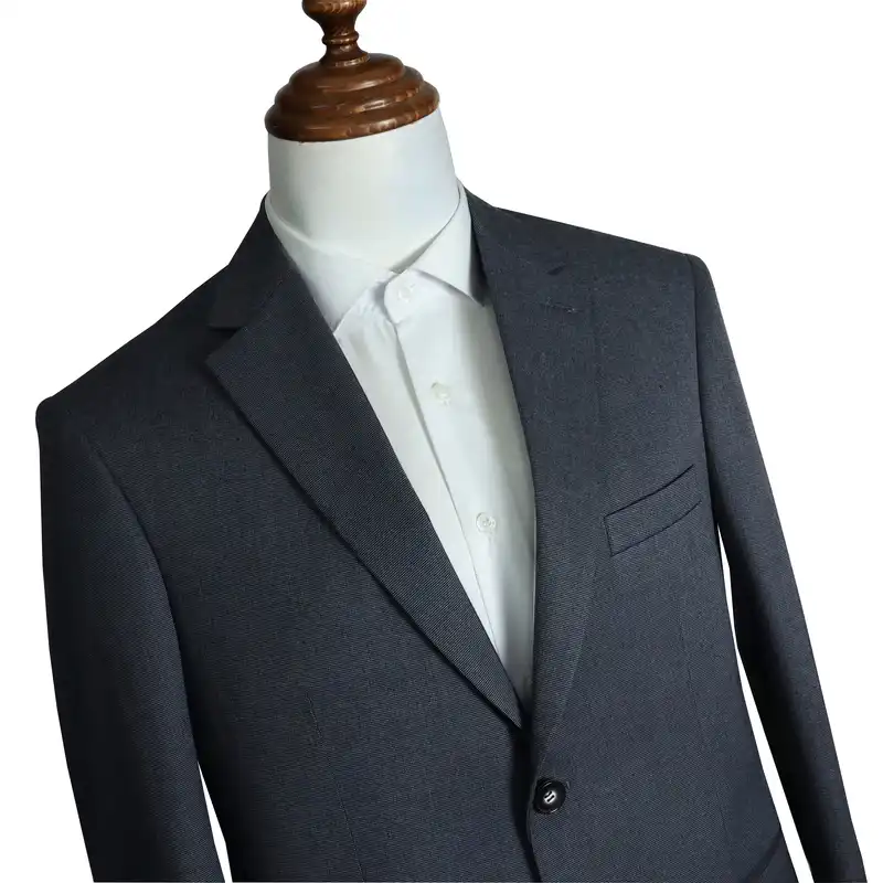 کت و شلوار مردانه مدل رگولار فیت کد 24050 رنگ طوسی تیره