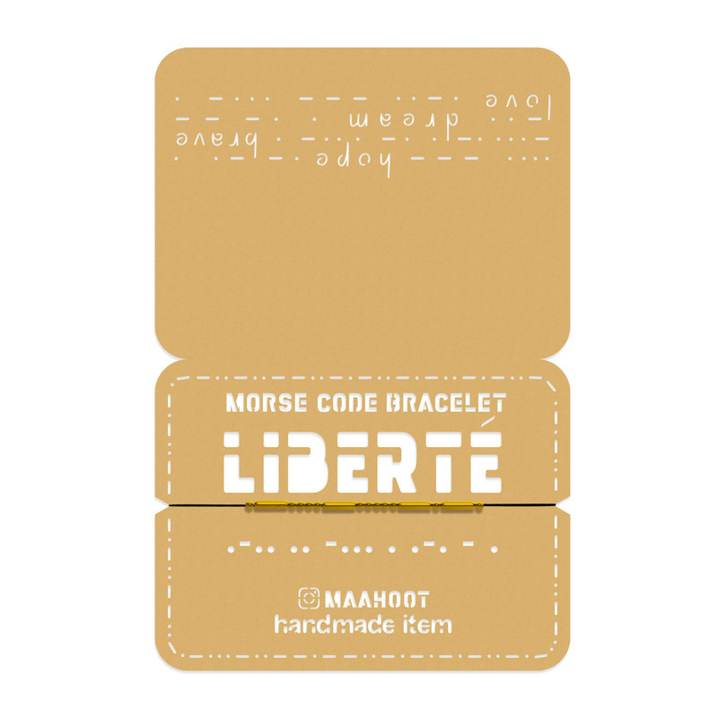 دستبند ماهوت مدل مورس کد LIBERTE - G