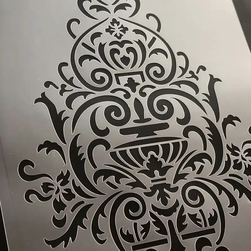 شابلون خانه نگار طرح داماسک کد 432