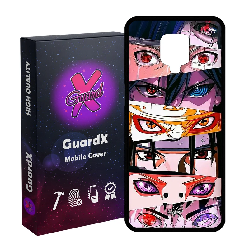 کاور گارد ایکس طرح ناروتو انیمه مدل Glass10547 مناسب برای گوشی موبایل شیائومی Redmi Note9 Pro/Note 9 Pro Max/Redmi Note 9S/MI Poco M2 Pro