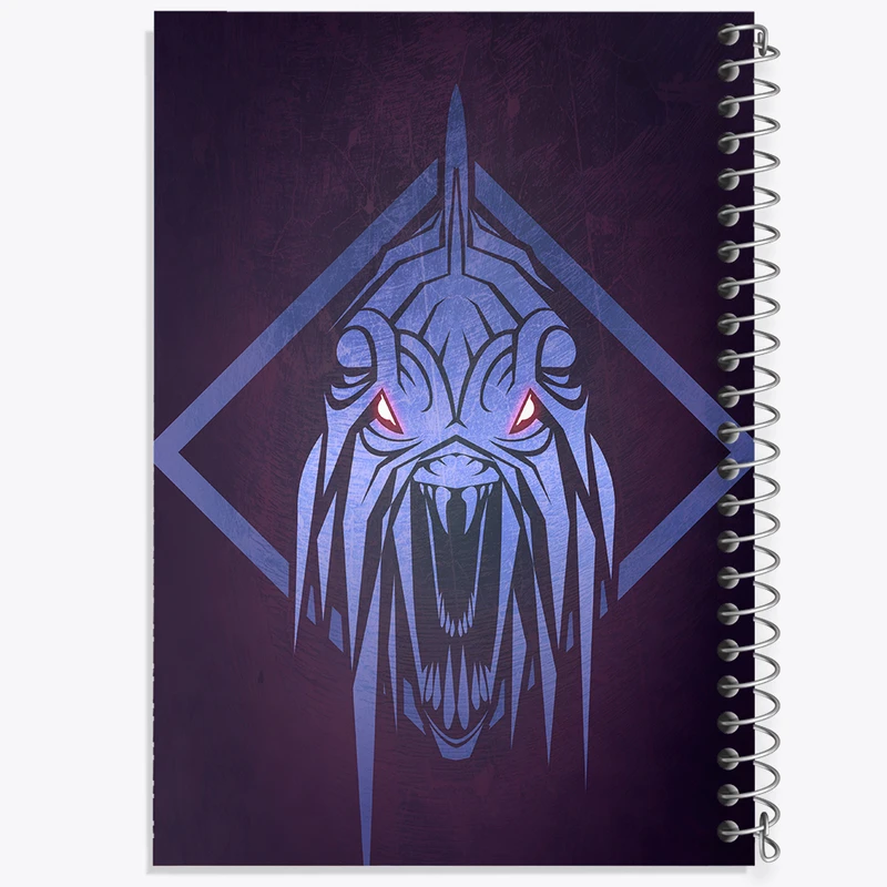 دفتر لیست خرید 50 برگ خندالو طرح بازی شکارچی هیولا (Monster Hunter) کد 33202