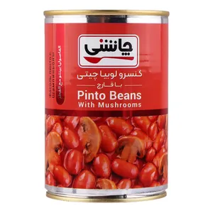 کنسرو لوبیا چیتی با قارچ چاشنی - 430 گرم