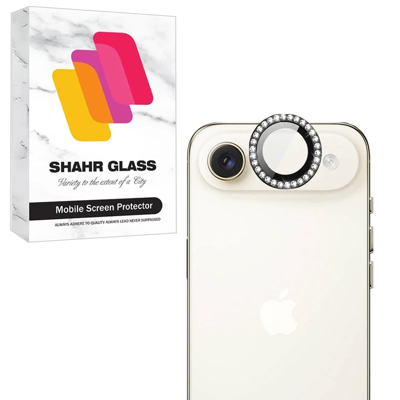  محافظ لنز دوربین شهر گلس مدل NRIS20 مناسب برای گوشی موبایل اپل iPhone 17 Air