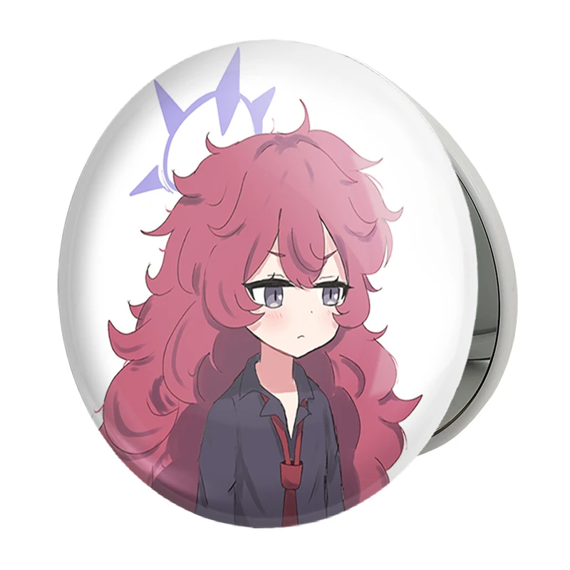 آینه جیبی خندالو طرح بازی آرشیو آبی (Blue Archive) مدل تاشو کد 34361