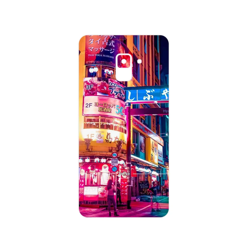 برچسب پوششی ماهوت مدل Tokyo City مناسب برای گوشی موبایل سامسونگ Galaxy A8 Plus 2018