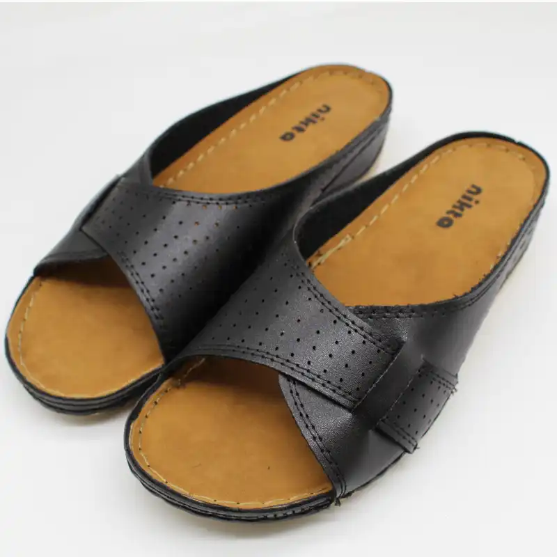 صندل زنانه نیکتا مدل روفرشی 511-4 BK